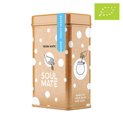 Yerbera – Tin can + Soul Mate Orgánica Frosty Season 0.5kg