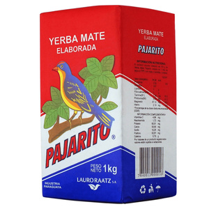 Yerba Mate Elaborada Set: El Fuego 1kg + Pajarito 1kg