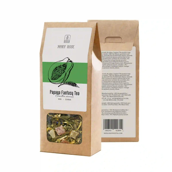 Mary Rose - Papaya Fantasy Green Tea - 50g