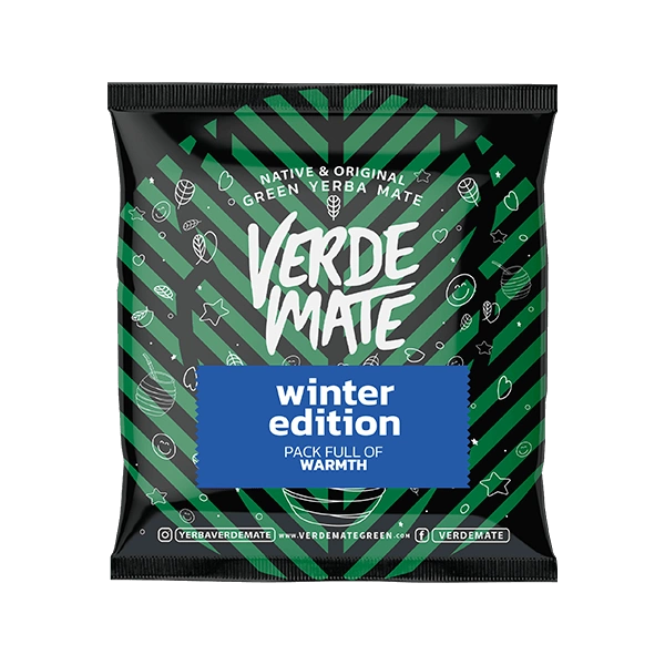 Verde Mate Green Winter Edition - packaging